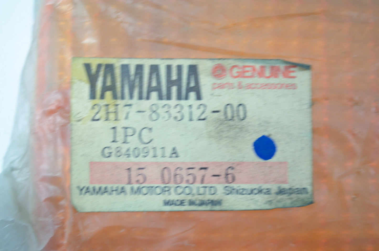 OEM Yamaha 2H7-83312-00-00 Lens Flasher NOS