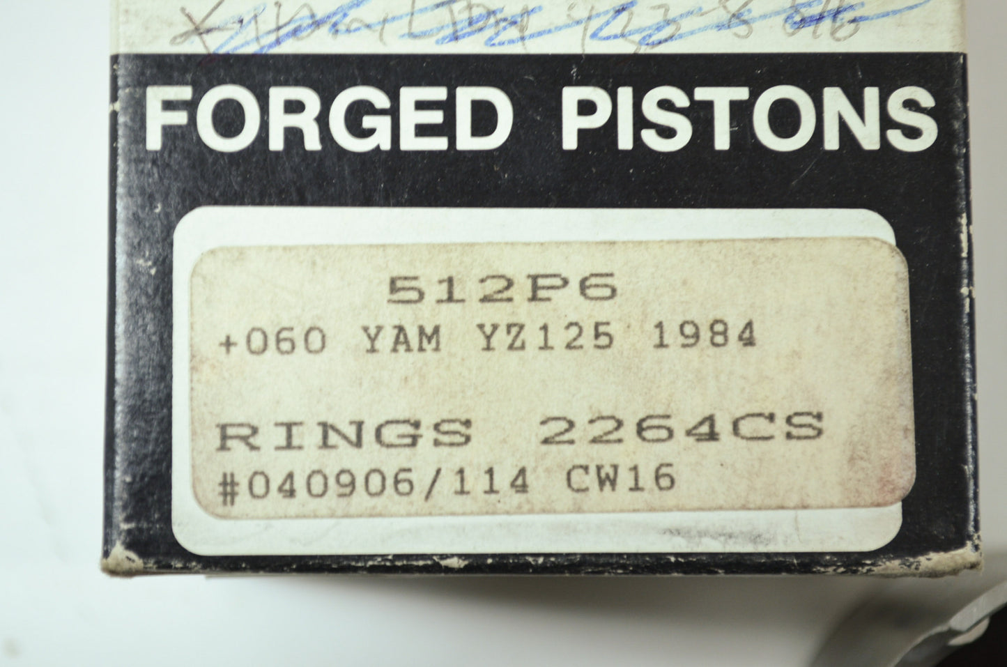 NEW Wiseco Yamaha Piston .60mm 1984 YZ125 512P6 NOS