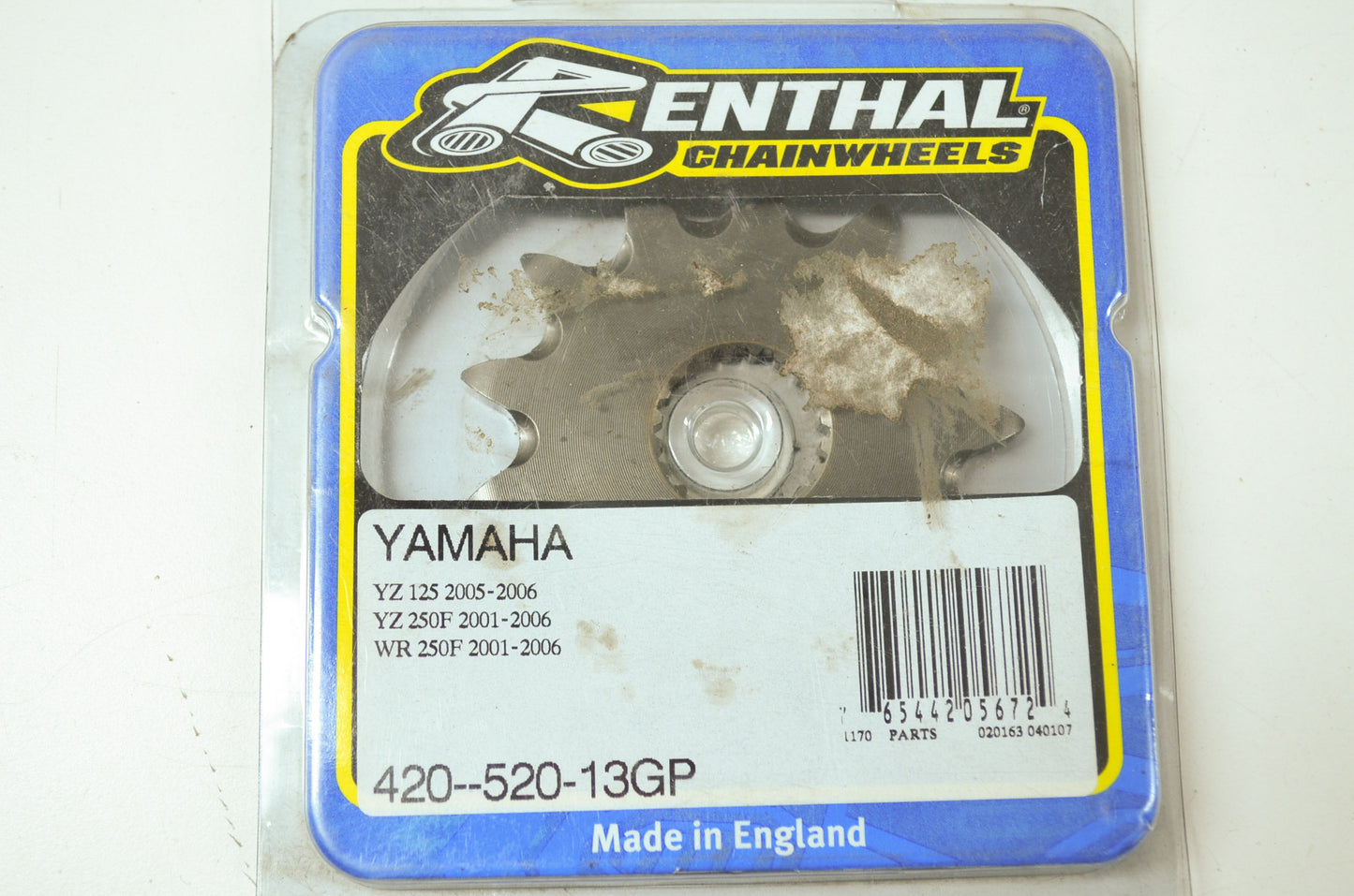 NEW Renthal Yamaha Sprocket 13 Tooth 13/43 420-520-13 NOS