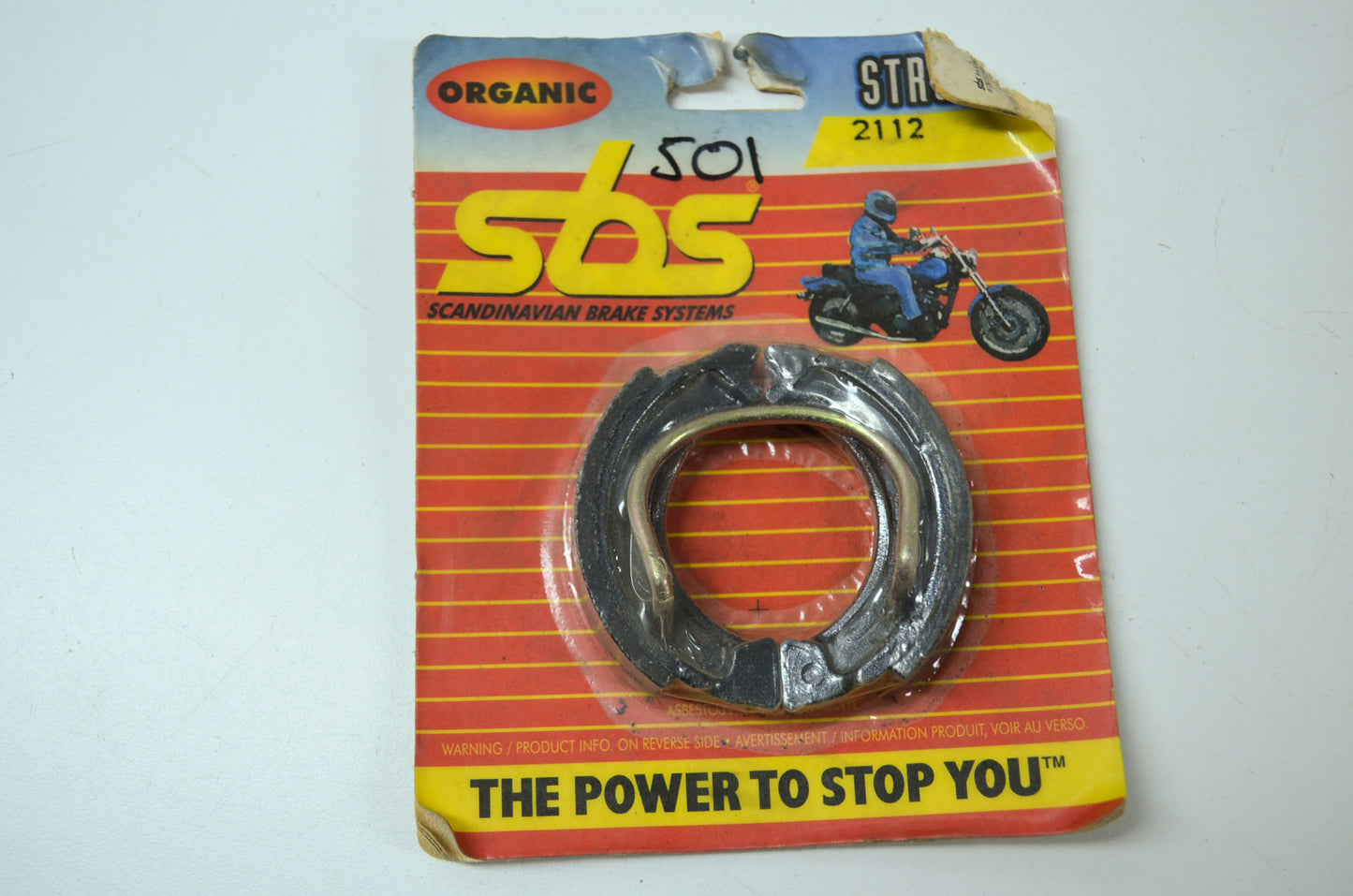 NEW SBS Yamaha Brake Pad Kit Front Rear QT50 PW50 MJ50 QT80 2112 NOS
