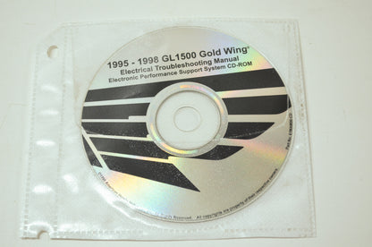 OEM Honda 1995-1998 GL1500 Gold Wing Electrical Troubleshooting CD 61MAM00-CD