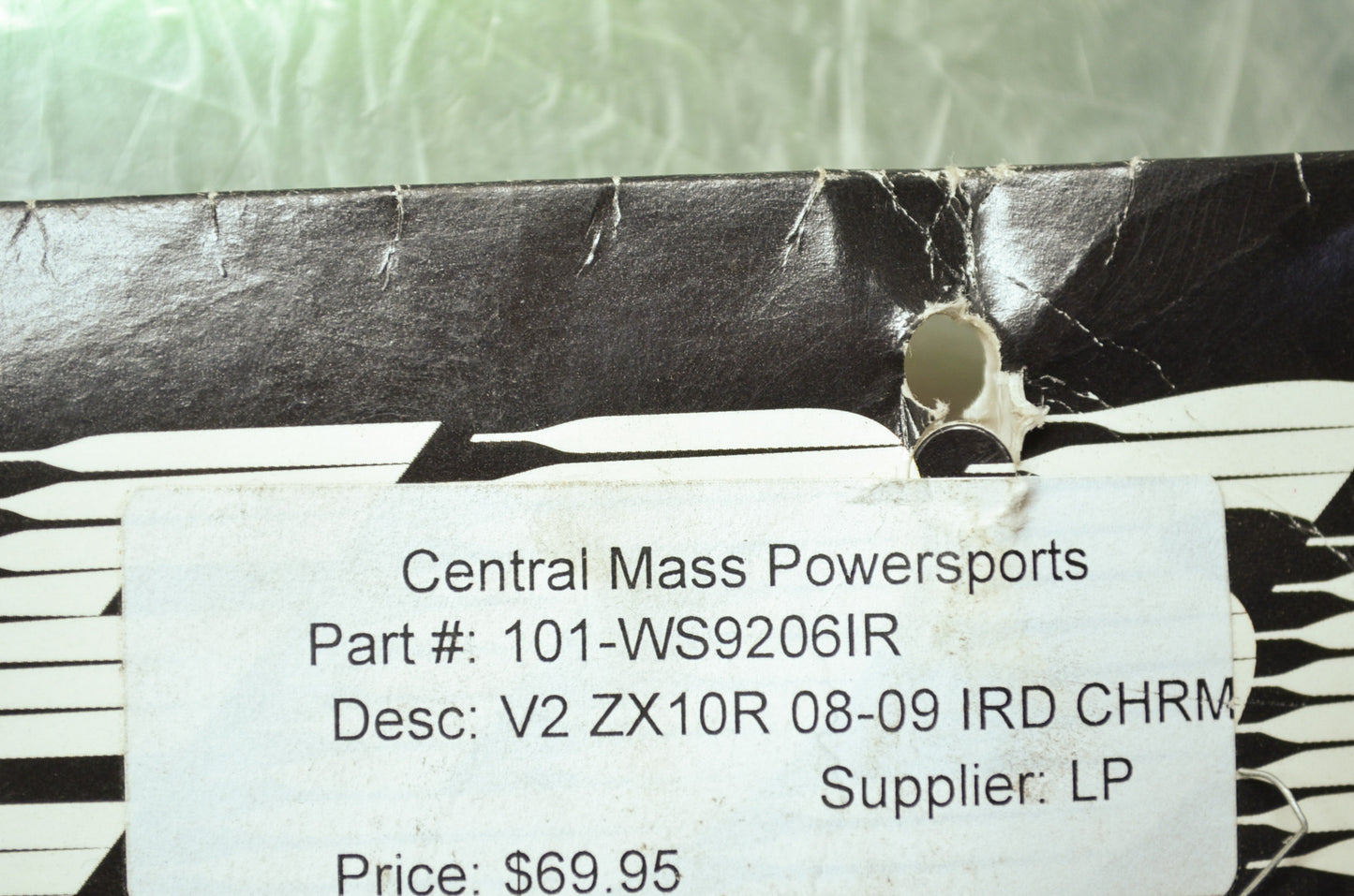 NEW Pillips Kawasaki V2 Windshield 2008-2009 ZX-10 Ninja 101-WS9206IR NOS