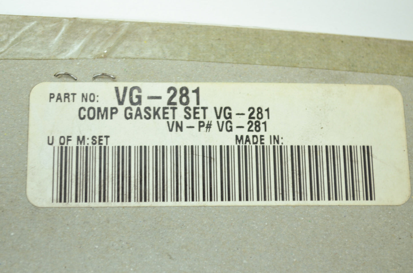 NEW Vesrah Yamaha Gasket Kit 1980-1981 DT125 VG-281 NOS