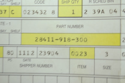 OEM Honda 28411-918-300 Recoil Starter Gasket NOS
