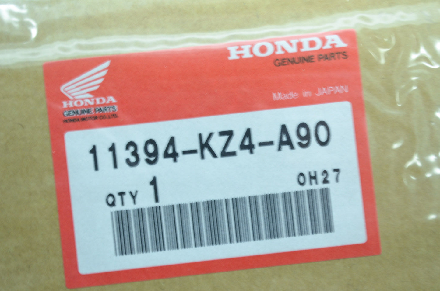 OEM Honda 11394-KZ4-A90 Right Cover Gasket NOS