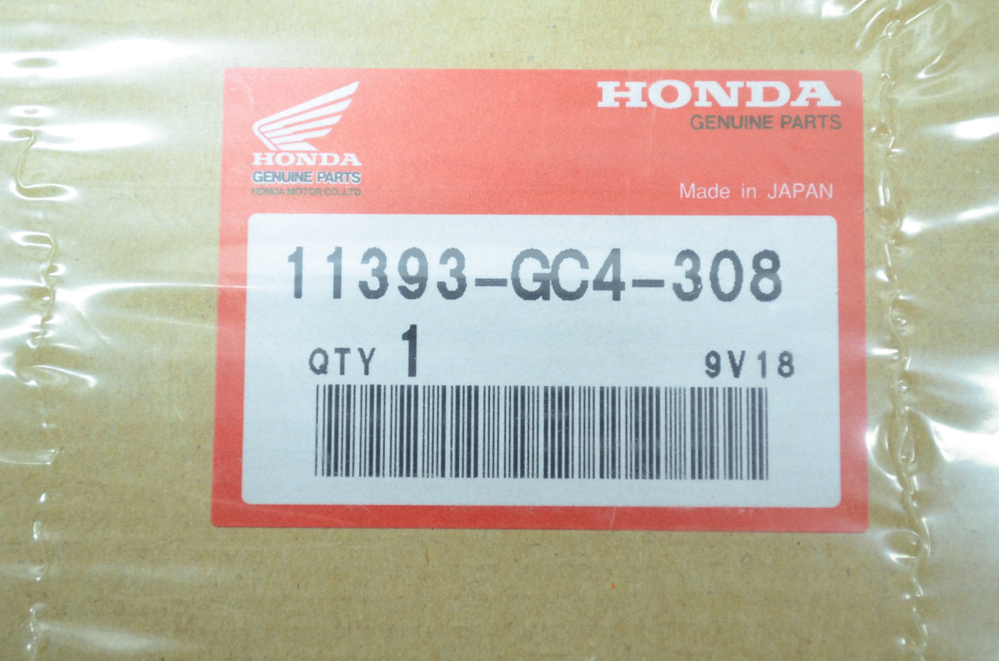 OEM Honda 11393-GC4-308 Right Gasket NOS