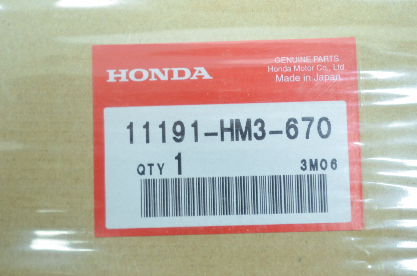 OEM Honda 11191-HM3-670 Crankcase Gasket NOS
