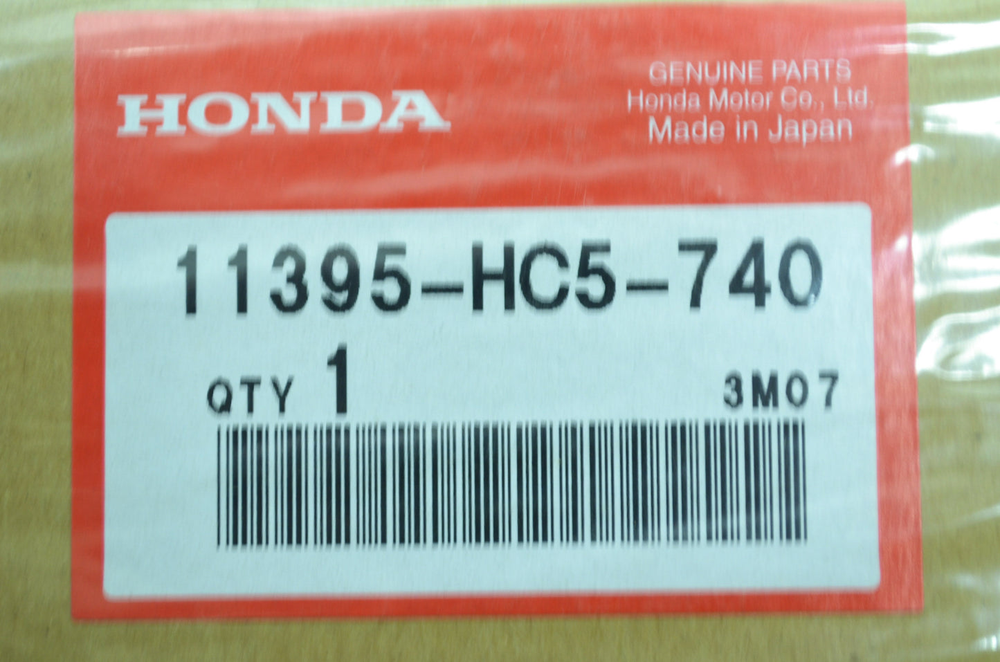 OEM Honda 11395-HC5-740 Left Gasket NOS
