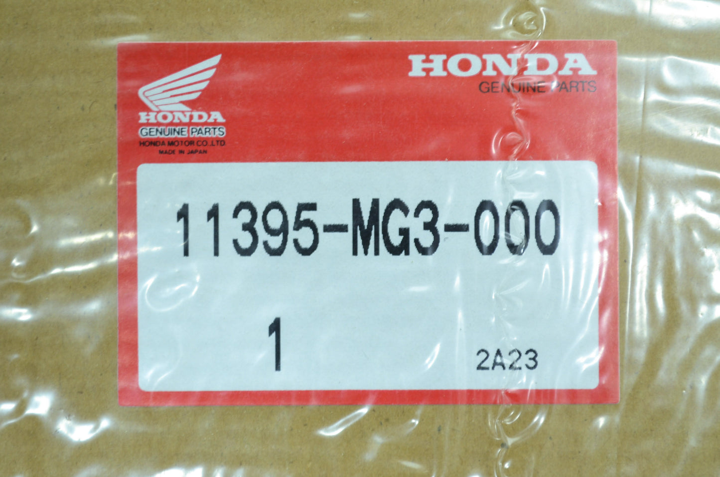 OEM Honda 11395-MG3-000 Left Gasket NOS