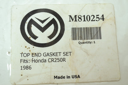 NEW Moose Honda Gasket Set 1986 CR250 CR250R M810254 NOS