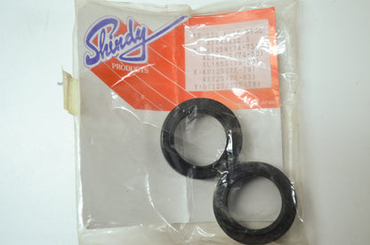 NEW Shindy Fork Seal Kit CR125 XL125 XL185 KD125 KE125 DT125 FS-030 NOS