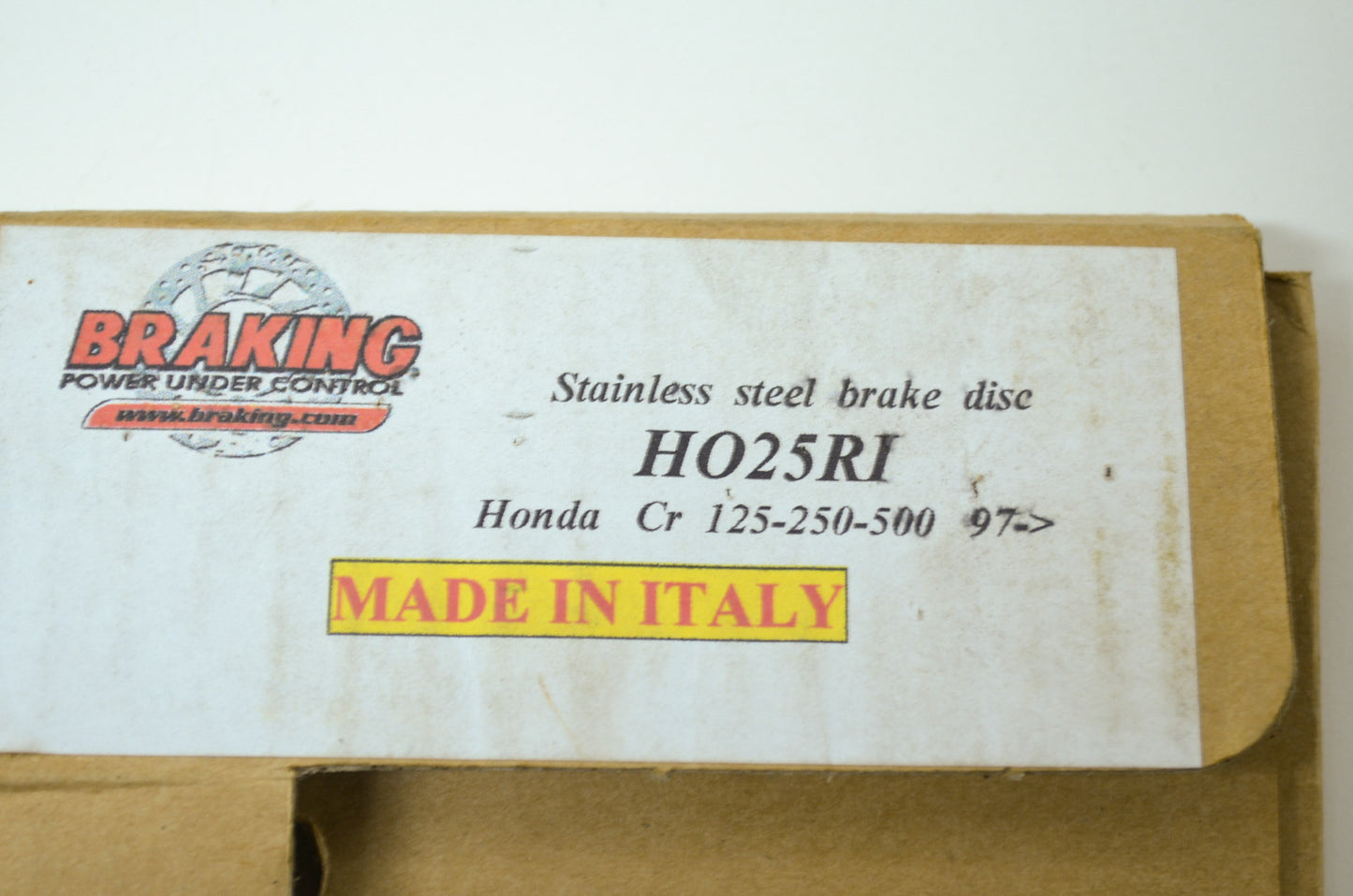 Braking H025RI Honda Brake Rotor 1997 CR125 CR250 CR500 NOS