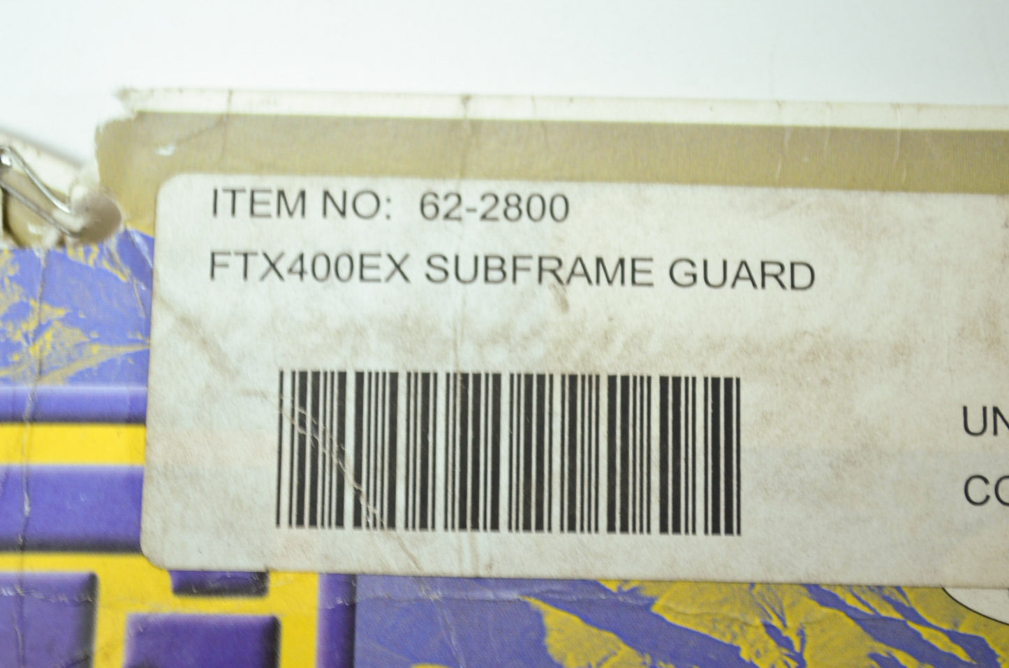 NEW DG Performance Honda Subframe Guard FTX 400EX 62-2800 NOS