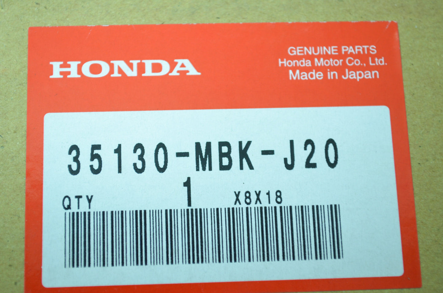 NEW OEM Honda Chrome Handlebar On Off Stop 2002-2003 VT750 35130-MBK-J20 NOS