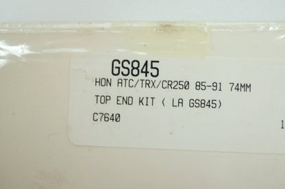NEW Cometic Honda Top End Gasket Set 1985-1991 ATC TRX CR 250 GS845 NOS