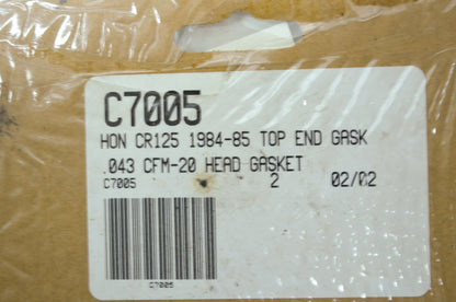 NEW Cometic Honda Top End Gasket Kit 1984-1985 CR125 C7005 NOS