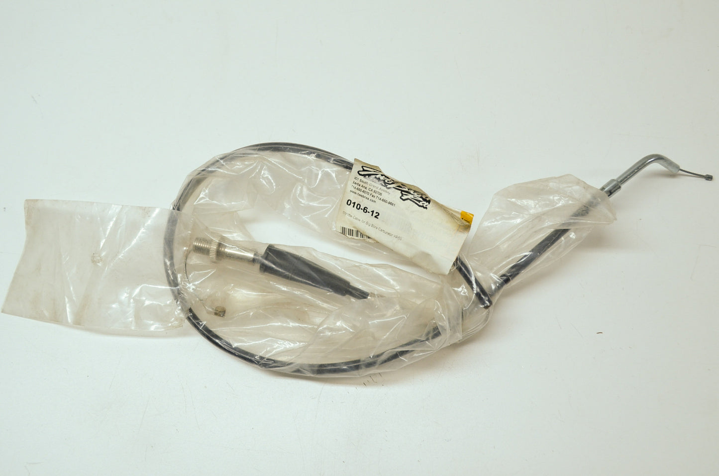 NEW Two Brothers Racing Honda Throttle Cable Big Bore XR50 010-6-12 NOS