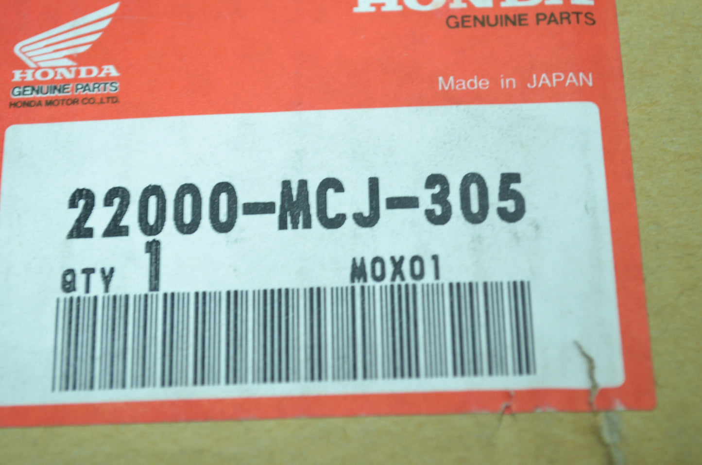 OEM Honda 22000-MCJ-305 Clutch Set NOS