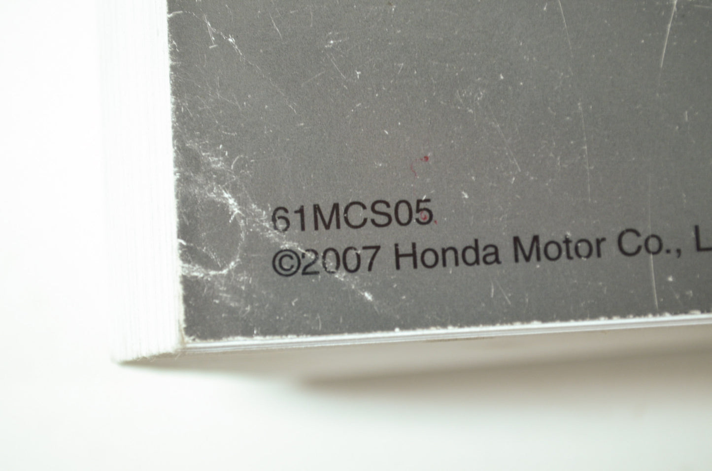 OEM Honda 2003-2008 ST1300/A ST1300P/PA Service Manual 61MCS05