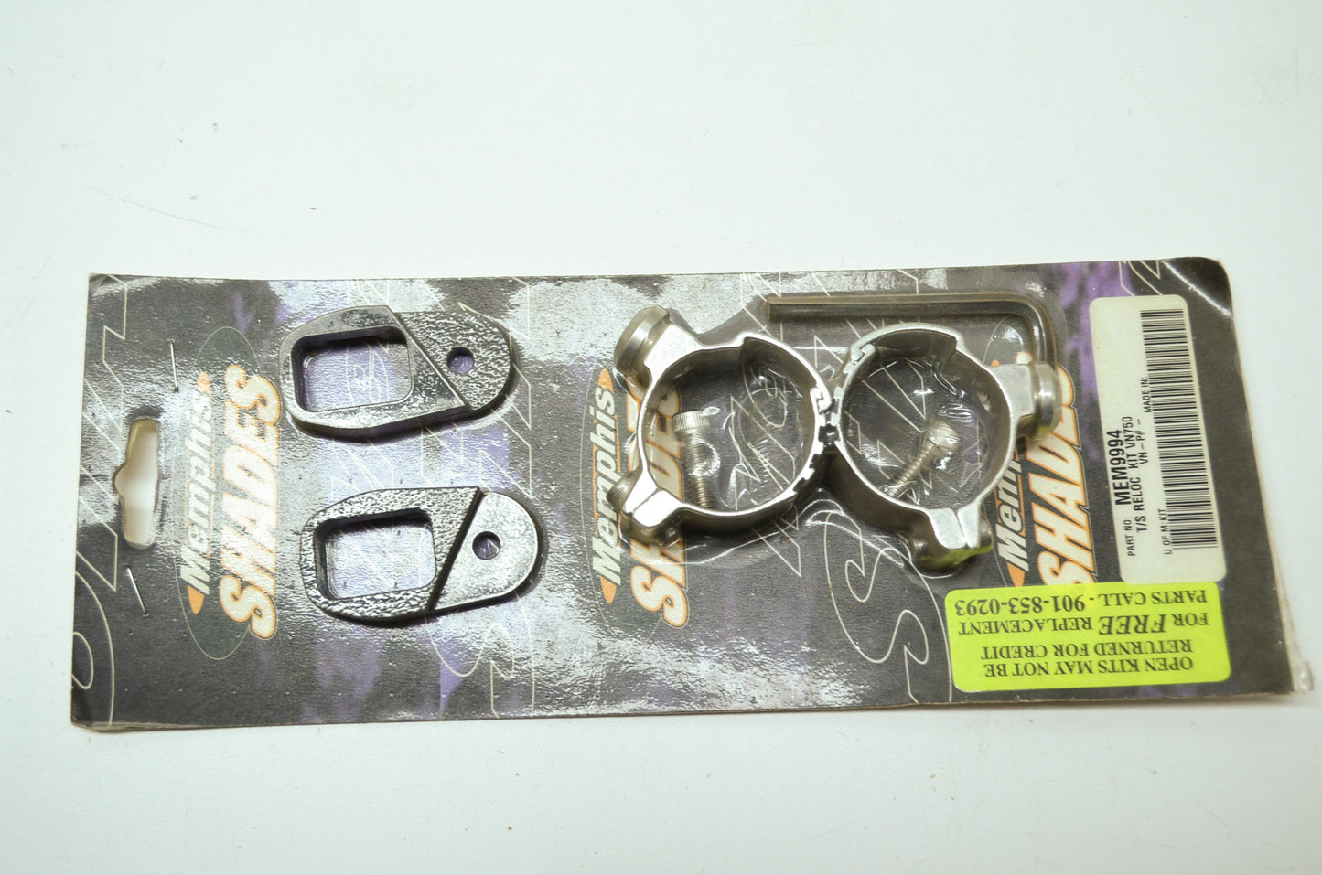NEW Memphis Shades T/S Relocation Kit 86-05 Kawasaki Vulcan 750 MEM9994 NOS