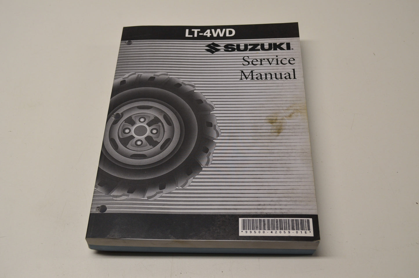 OEM Suzuki 99500-42059-01E Service Manual LT-4WD 1987-98