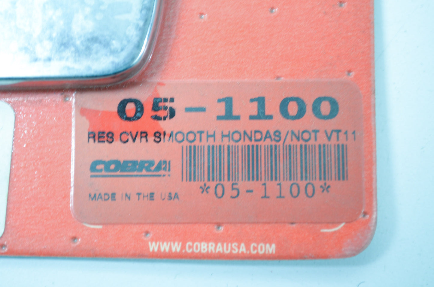 NEW Cobra Honda Master Cylinder Cover CVR Smooth 05-1100 NOS