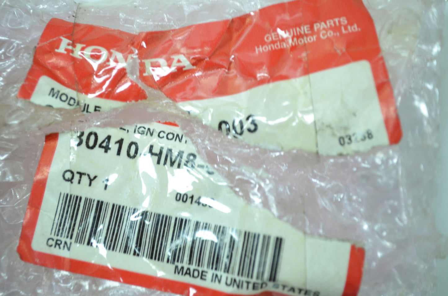 OEM Honda 30410-HM8-003 Ignition Control Module NOS