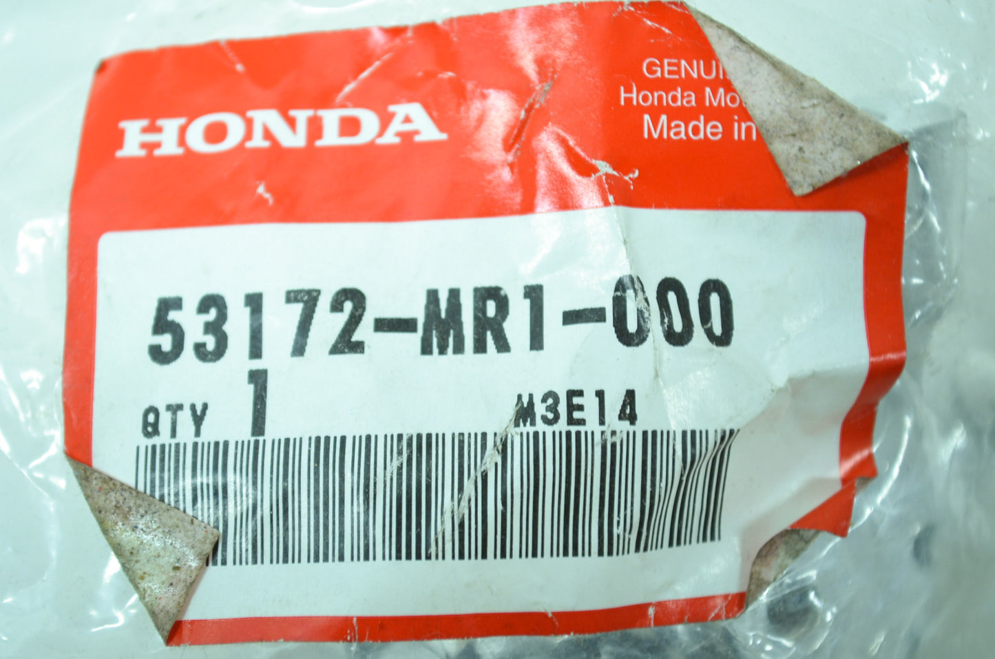 OEM Honda 53172-MR1-000 Handle Lever Bracket NOS