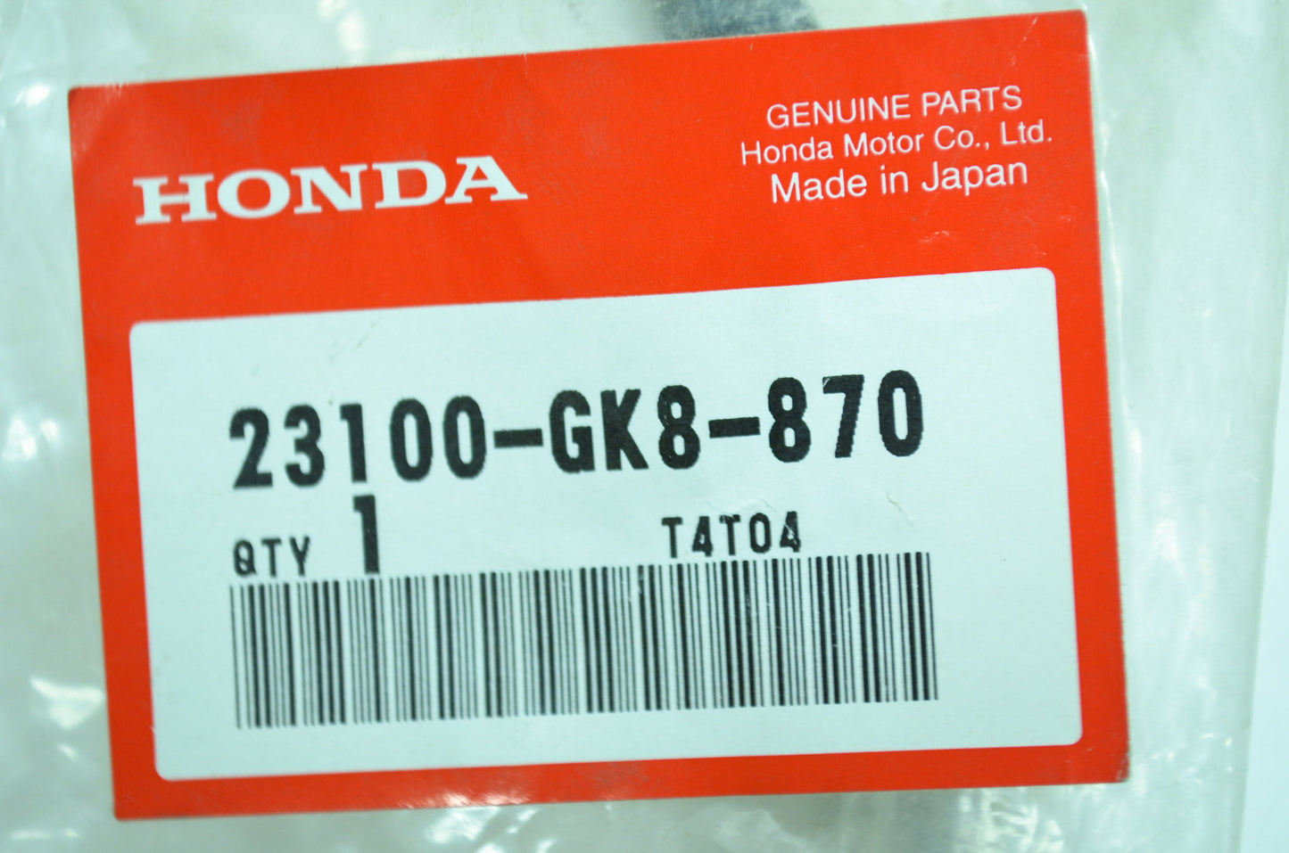 OEM Honda 23100-GK8-870 Drive Belt NOS