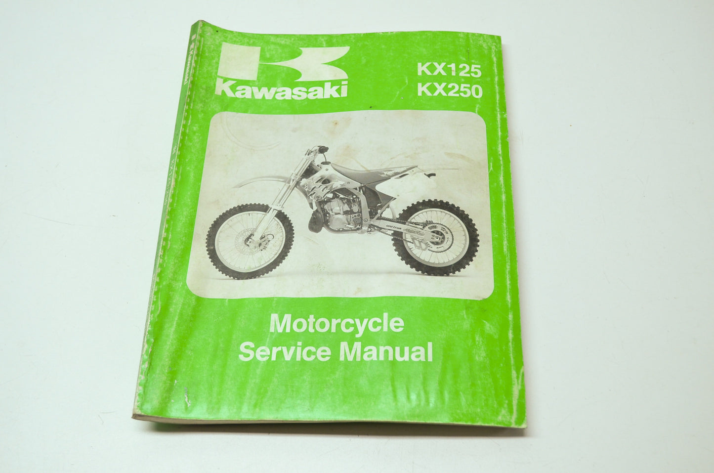 OEM Kawasaki 99924-1168-01 Service Manual KX125/250K