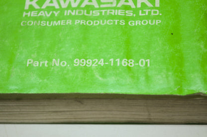 OEM Kawasaki 99924-1168-01 Service Manual KX125/250K