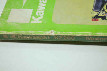 OEM Kawasaki 99924-1009-01 Service Manual KZ200