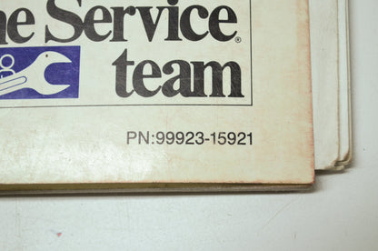OEM Suzuki 1992 GSX-R600W Technical update 99923-15921