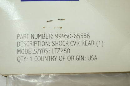 NEW OEM Suzuki Rear Shock Cover LTZ250 Z250 99950-65556 NOS