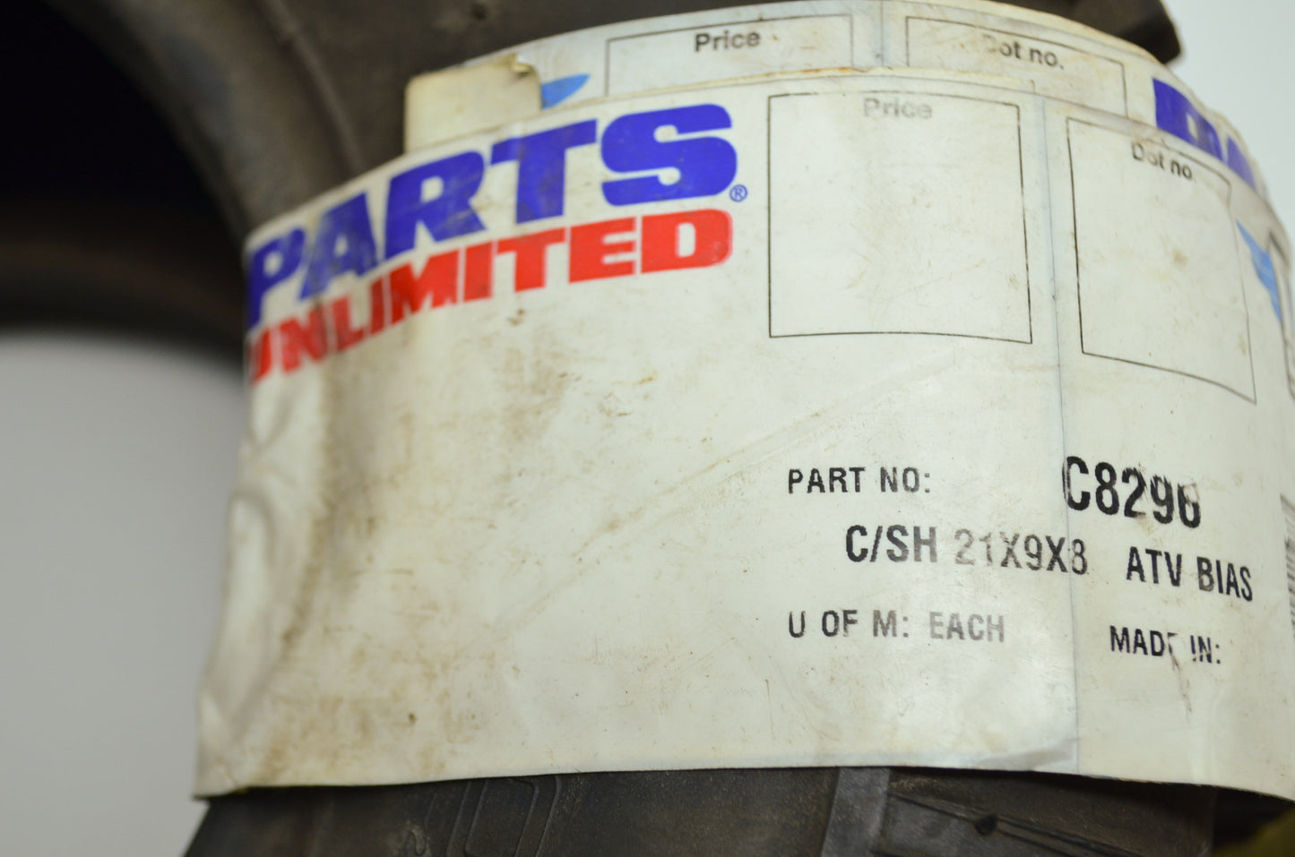 NEW Parts Unlimited Cheng Shin 21X9X8 ATV Tire C8296 NOS