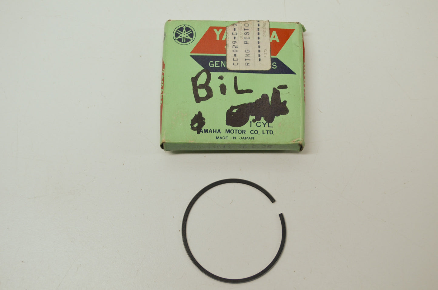 OEM Yamaha 1G9-11611-20-00 Piston Ring 2nd NOS