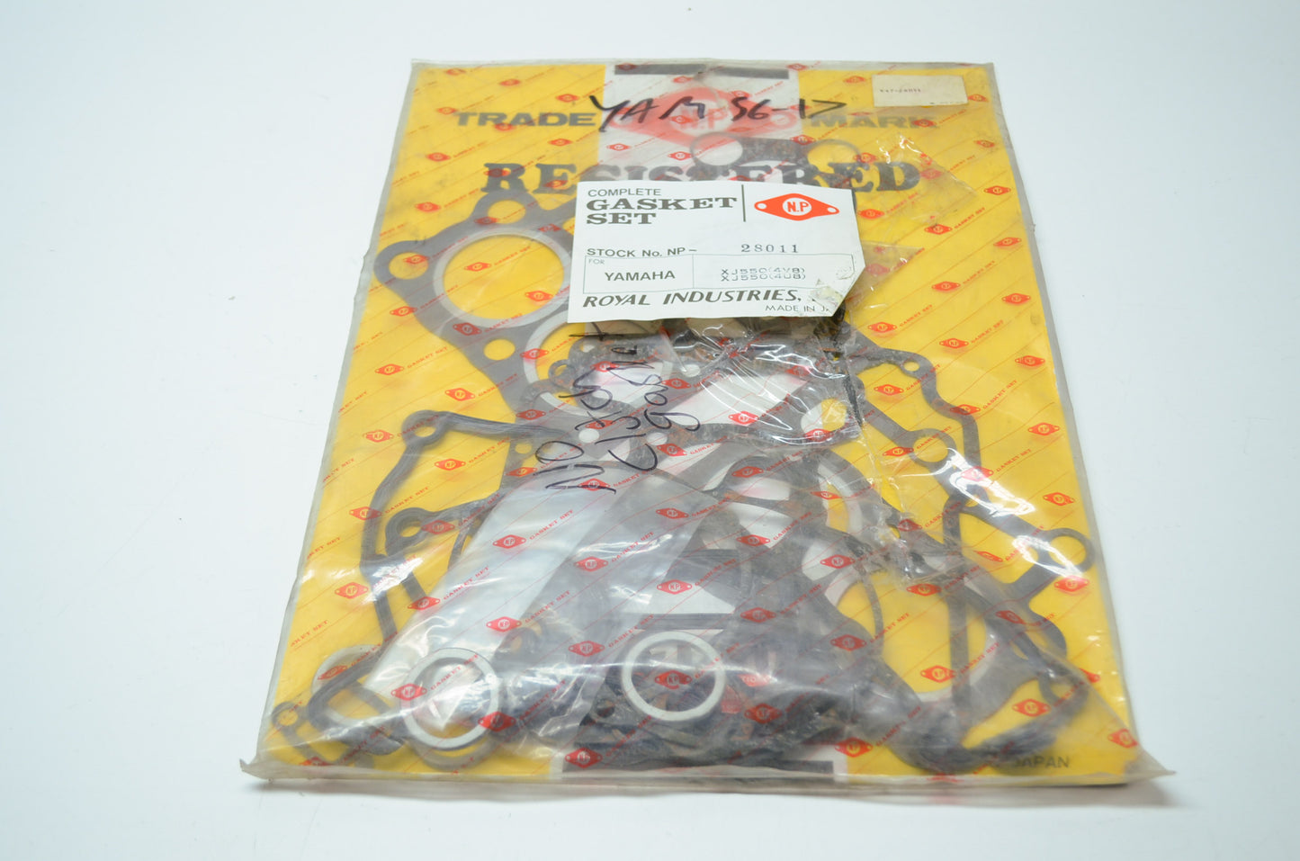 NEW Royal Industries Yamaha Gasket Kit XJ550 4V8 4U8 28011 NOS