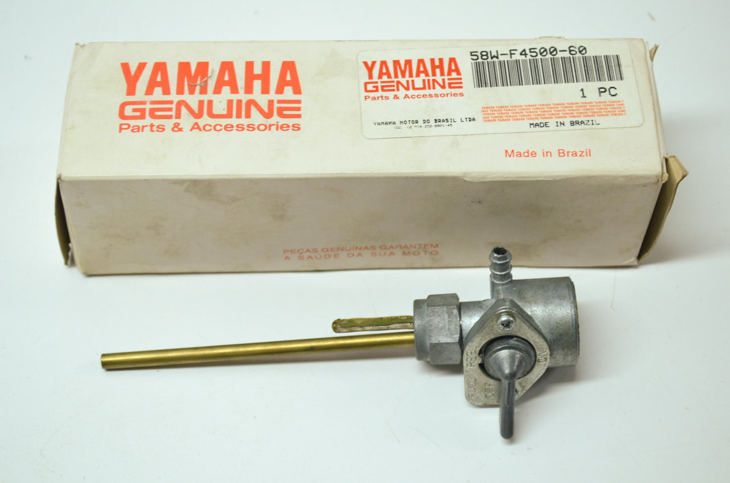 OEM Yamaha 58W-F4500-60-00 Fuel Cock Assembly 1 NOS