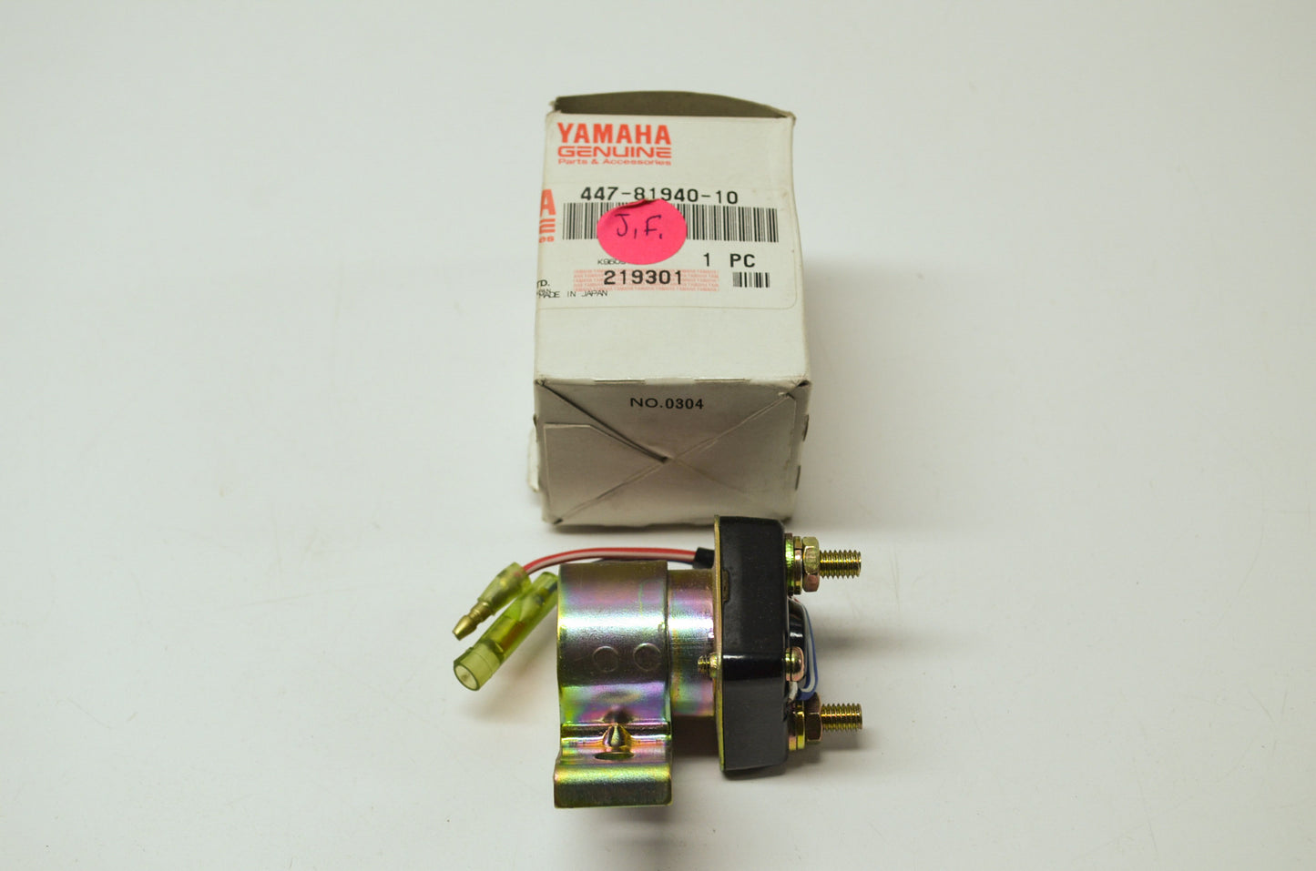 OEM Yamaha 447-81940-10-00 Starter Relay Assembly NOS
