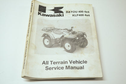 OEM Kawasaki 99924-1154-01 Service Manual KLF400B