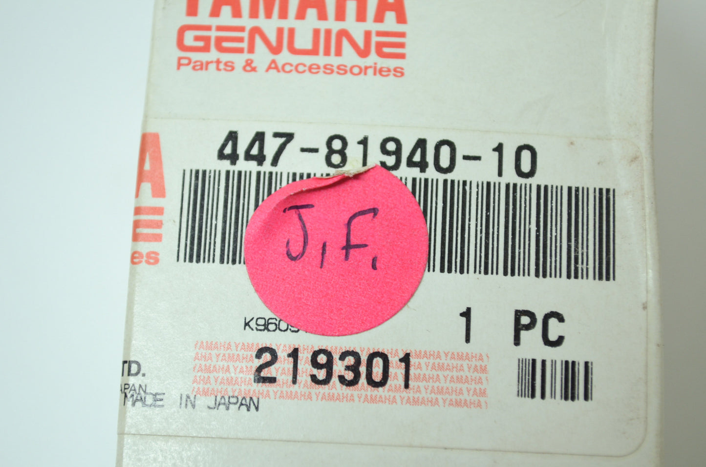 OEM Yamaha 447-81940-10-00 Starter Relay Assembly NOS