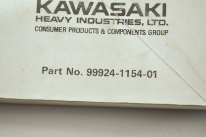 OEM Kawasaki 99924-1154-01 Service Manual KLF400B