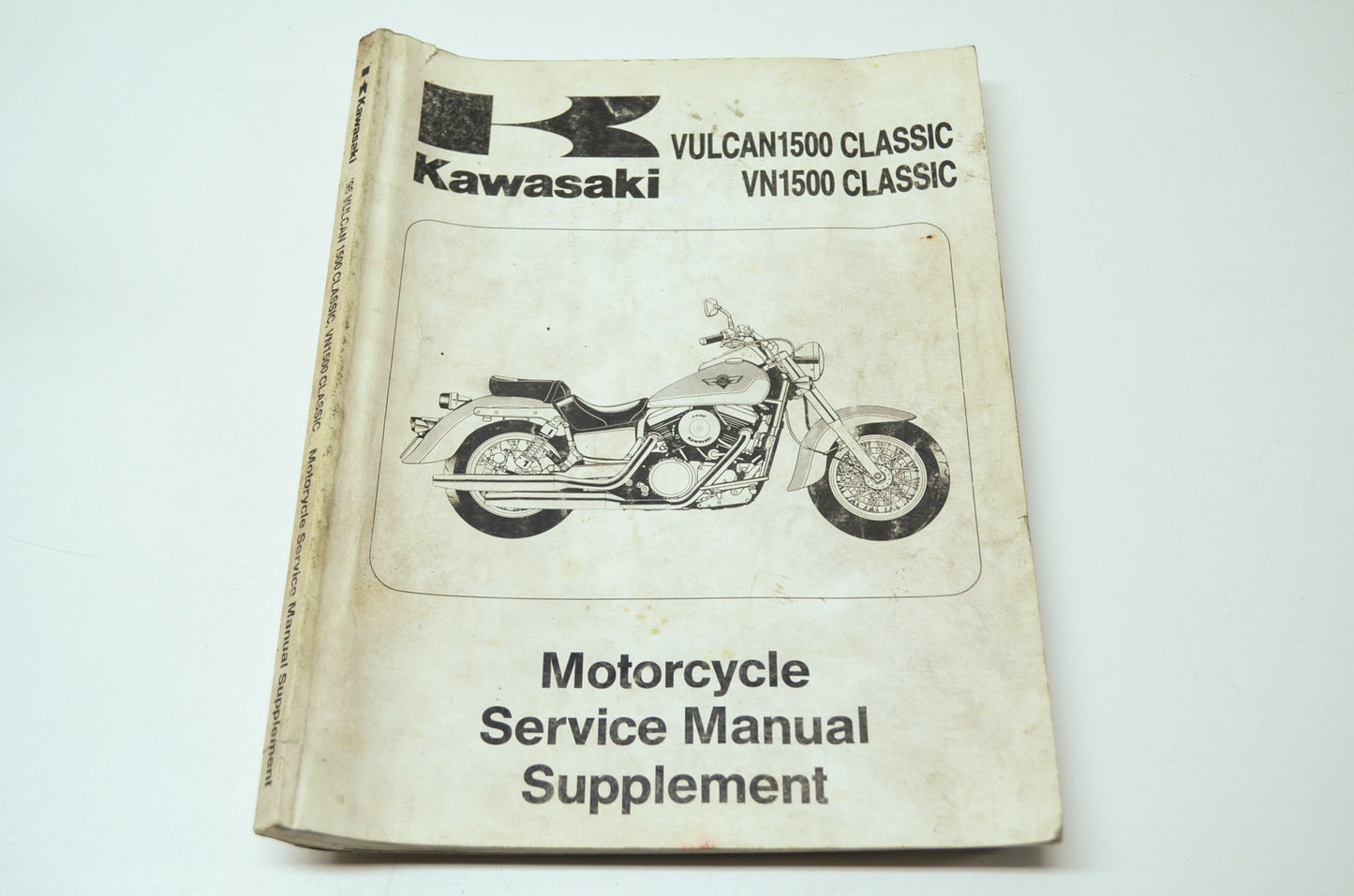 OEM Kawasaki 99924-1191-51 Service Manual Supplement VN1500D/E