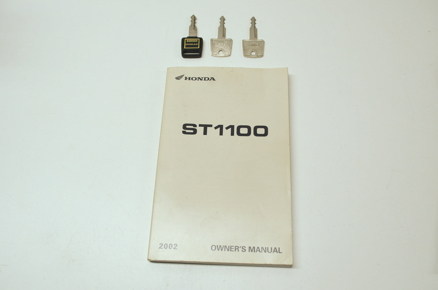 OEM Honda 2002 ST1100 Owners Manual W/Keys & Case 00X31-MAJ-6800