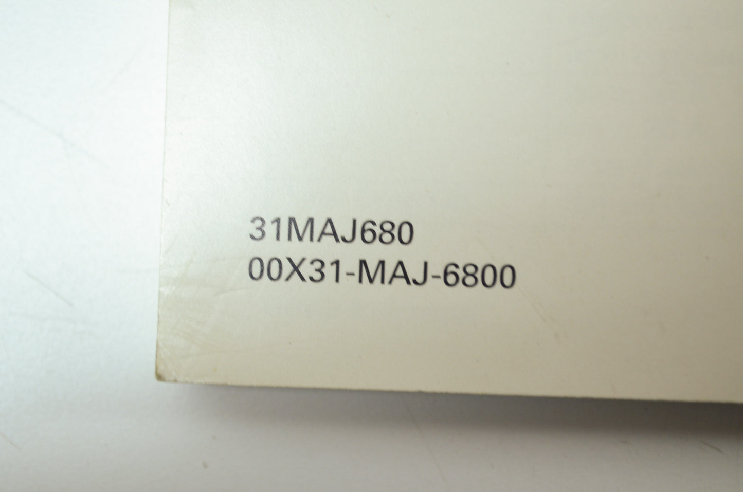 OEM Honda 2002 ST1100 Owners Manual W/Keys & Case 00X31-MAJ-6800
