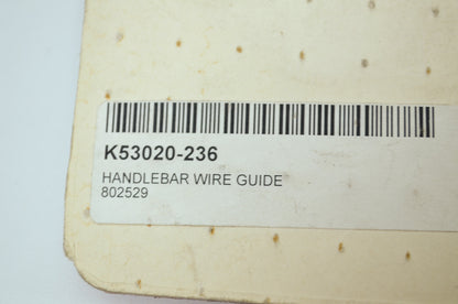 NEW OEM Kawasaki Chrome Handlebar Wire Guide All Models 53020-236 NOS