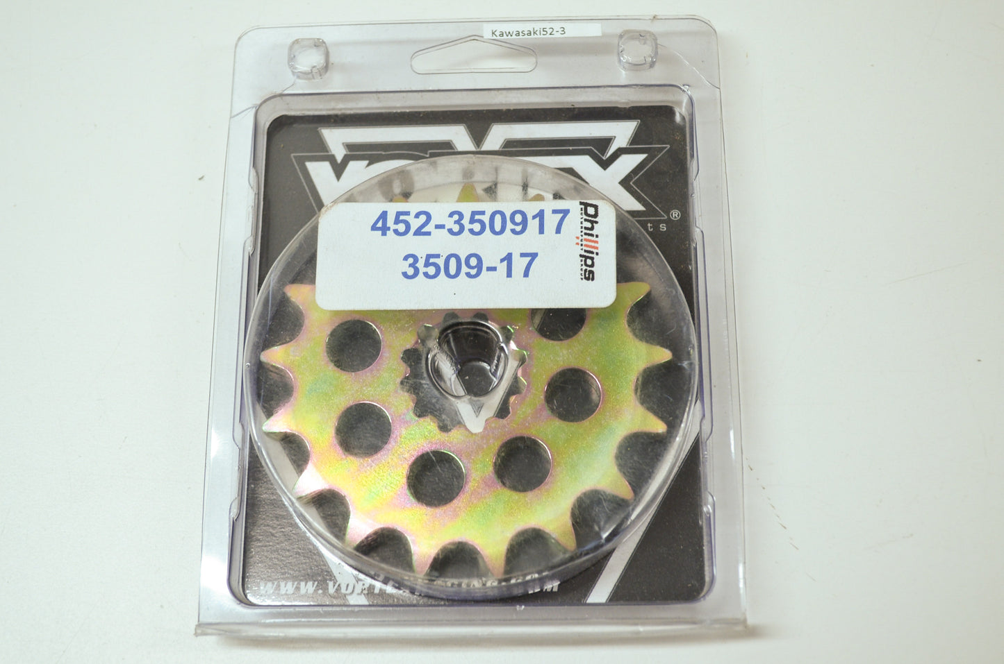 NEW Vortex Kawasaki Yamaha Suzuki Honda Sprocket 17 Tooth 3509-17 NOS