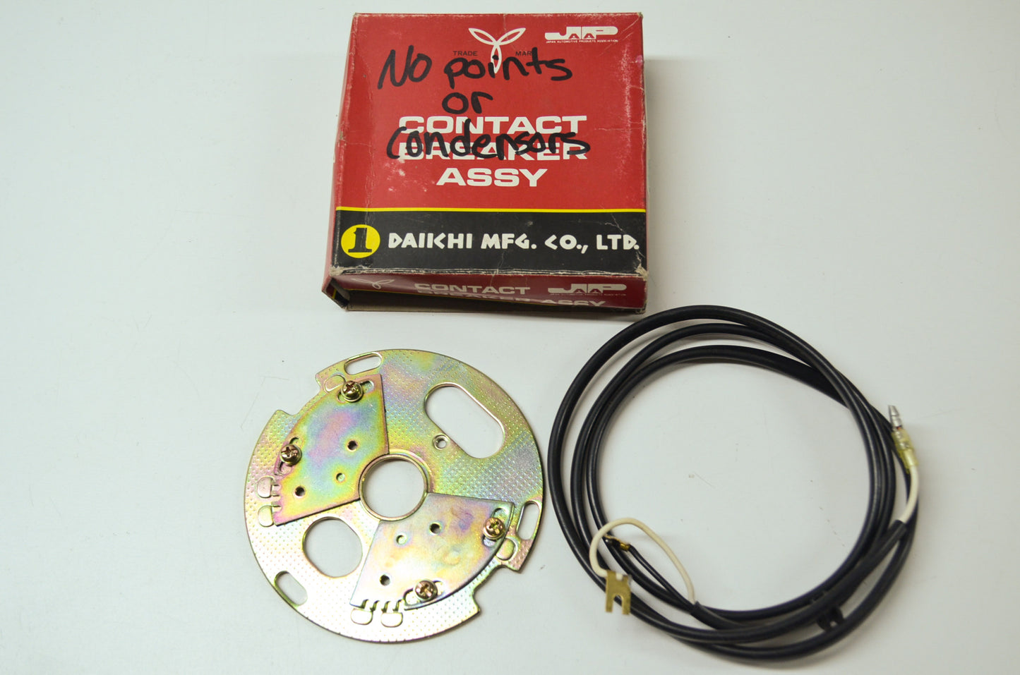 NEW DAIICHI Kawasaki Contact Breaker Plate Only Z1-B Z1 1975 21135-007 NOS