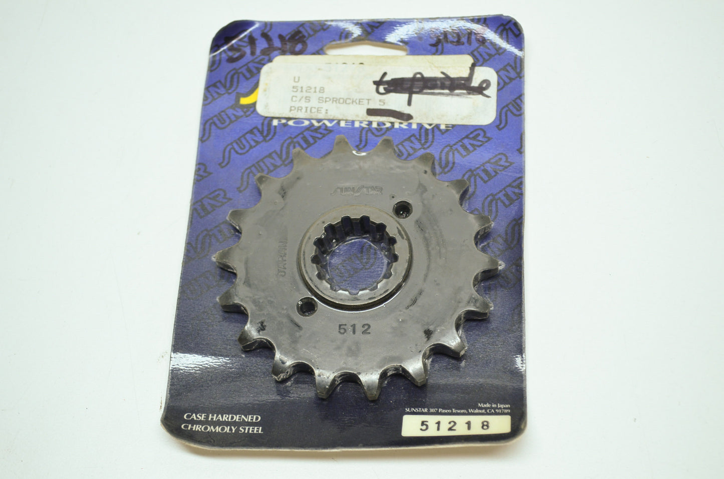 NEW Sunstar Sprocket 18T Honda CBR CB VFR CBR1000 CB750 51218 NOS