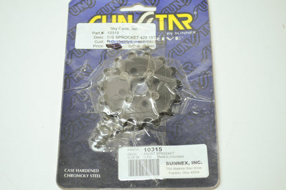 NEW Sunstar Sprocket 15T Honda XL80S XR75 XR70 10315 NOS